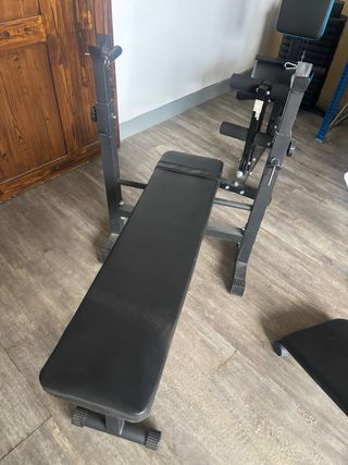 Banco de pesas multifuncional