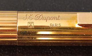 Bolígrafo S.T. Dupont Dorado