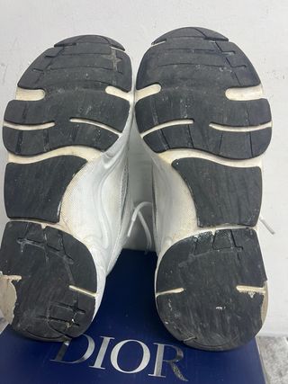 Zapatillas Dior B22 Blancas y Grises