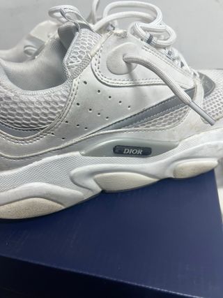 Zapatillas Dior B22 Blancas y Grises
