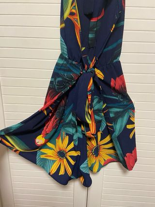 Mono corto estampado tropical