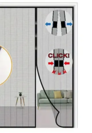 Cortina Mosquitera Artens 150x230cm