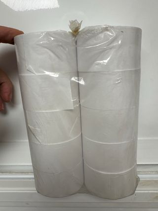 10 Rollos Papel Electrónica 37x70