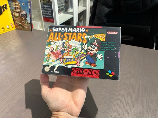 Super Mario All-Stars SNES Super Nintendo