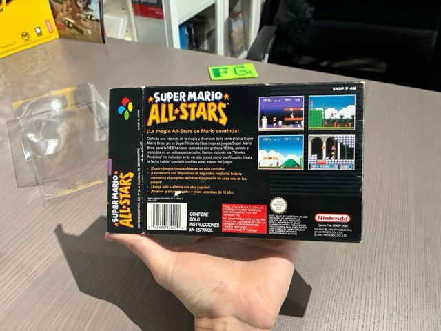 Super Mario All-Stars SNES Super Nintendo
