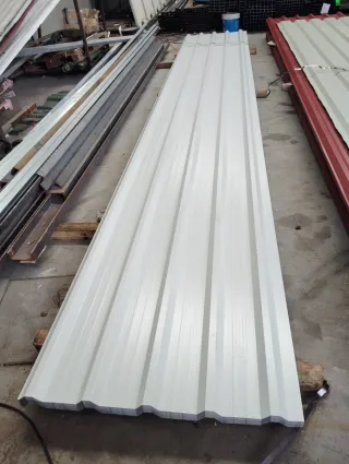 Chapas metálicas trapezoidal 6 metros nuevas