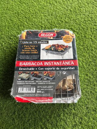 Barbacoa Instantánea Algón Desechable