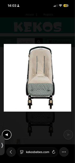 Saco Silla Invierno Walking Mum “Tulum”