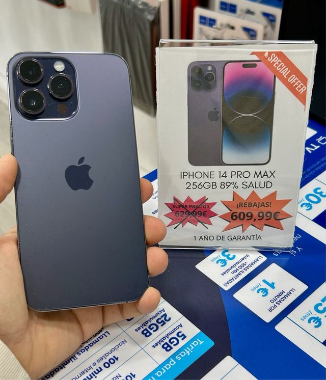 IPHONE 14 PRO MAX 256GB 89% SALUD