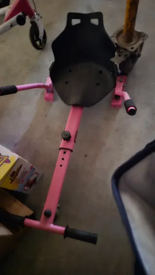 Hoverboard Rosa con Cargador silla incluida