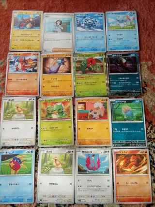 144 Cartas Pokémon Originales Japonesas ref 420