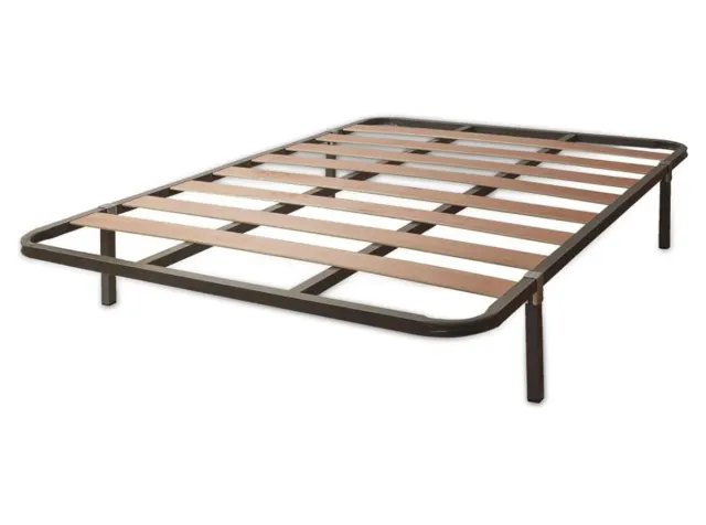 Somier + Colchón Viscocarbono Base tapizada