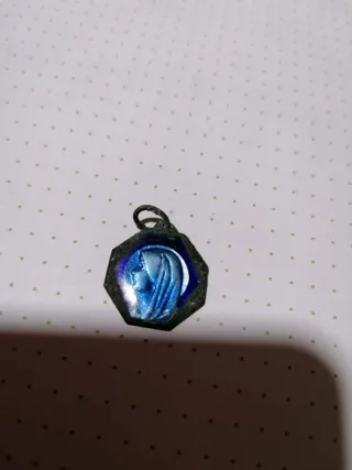 Marco de fotos dorado religioso y + pregunta