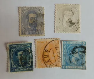 Lote Sellos Antiguos España 2