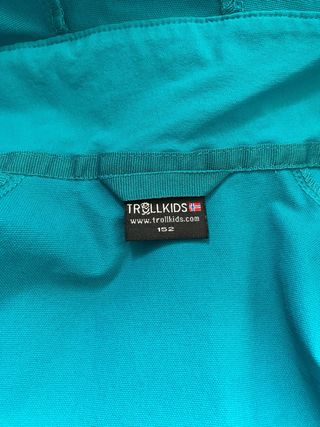 Cortavientos Trollkids 12 años / 152 cm