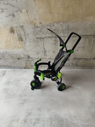 Triciclo y Silla Infantil con Parasol. Lionelo