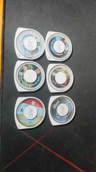 Lote 6 Juegos PSP UMD