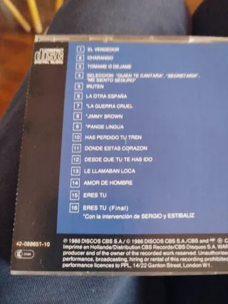 CD Mocedades - 15 Años de Música