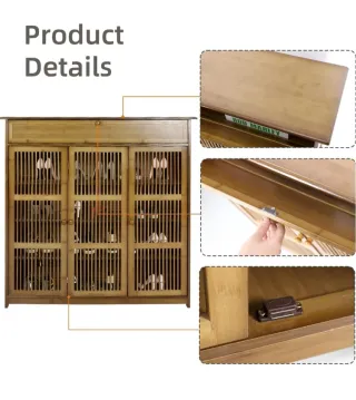 Zapatero Bambú Unho Pasillo