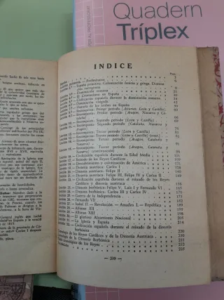 Libros coleccionistas  Historia de España.2° grado