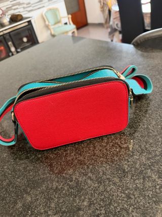 Borsetta tracolla Just rossa/turchese