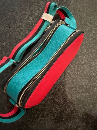 Borsetta tracolla Just rossa/turchese