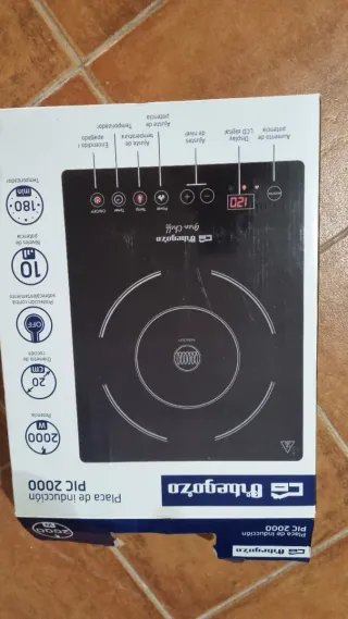 Placa vitrocerámica portátil