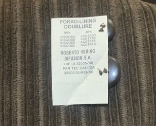 Chaqueta Pana Roberto Verino Marrón