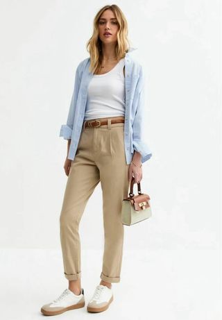 Pantalones chinos algodón T42