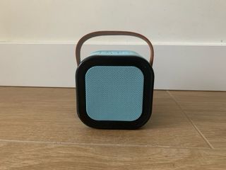 Altavoz Bluetooth Portátil Azul y Marrón