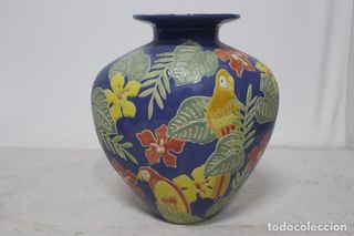 Jarrones Cerámica Años 60 Decoración Alta