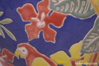 Jarrones Cerámica Años 60 Decoración Alta