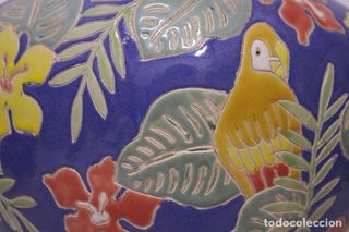 Jarrones Cerámica Años 60 Decoración Alta