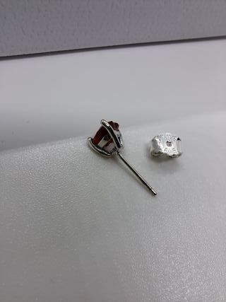 Conjunto Pandora Corazón Rojo Plata 925