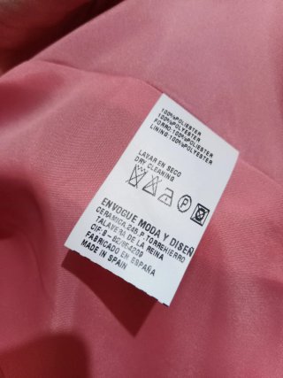 Chaqueta GIVENCHY rayas rosa y beige Talla M