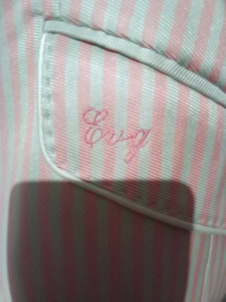 Chaqueta GIVENCHY rayas rosa y beige Talla M