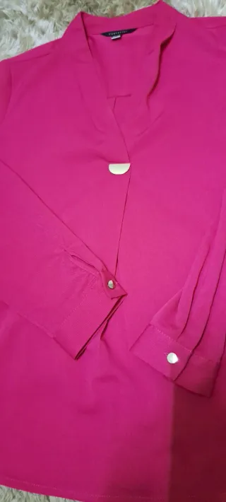 Camisa Cortefiel Rosa