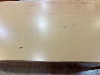 Mostrador armario madera y cristal