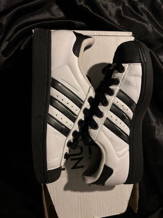 Adidas Superstar ll Blancas y Negras