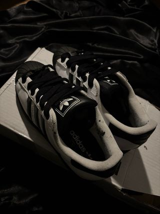 Adidas Superstar ll Blancas y Negras