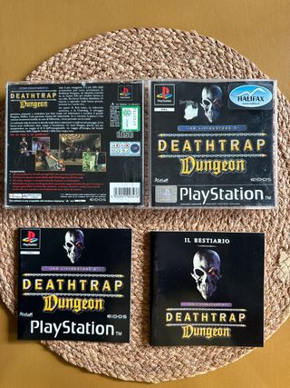 Death Trap Dungeon PS1 PAL