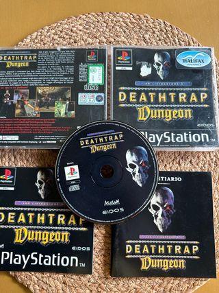Death Trap Dungeon PS1 PAL