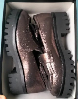 Scarpe tipo Mocassino donna Made in Italy. N. 40