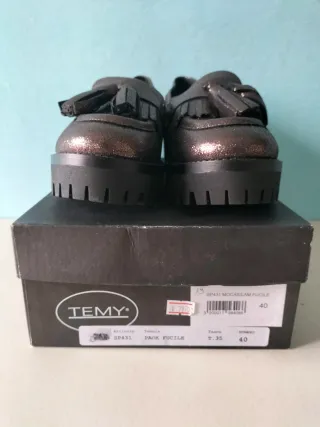 Scarpe tipo Mocassino donna Made in Italy. N. 40