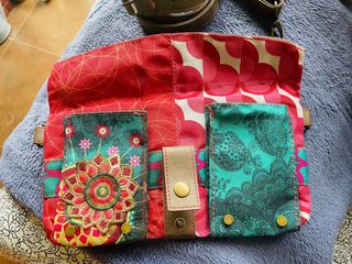 Bolso Cartera Desigual Multicolor Mandala