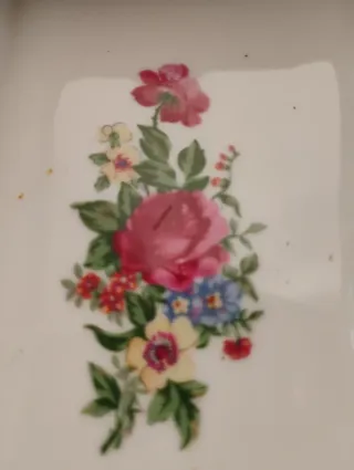 Scatola portagioie porcellana anni '50