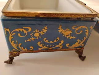 Scatola portagioie porcellana anni '50