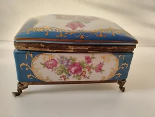 Scatola portagioie porcellana anni '50