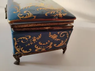 Scatola portagioie porcellana anni '50