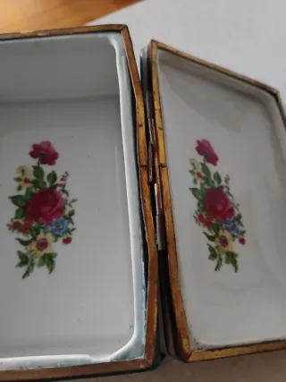 Scatola portagioie porcellana anni '50